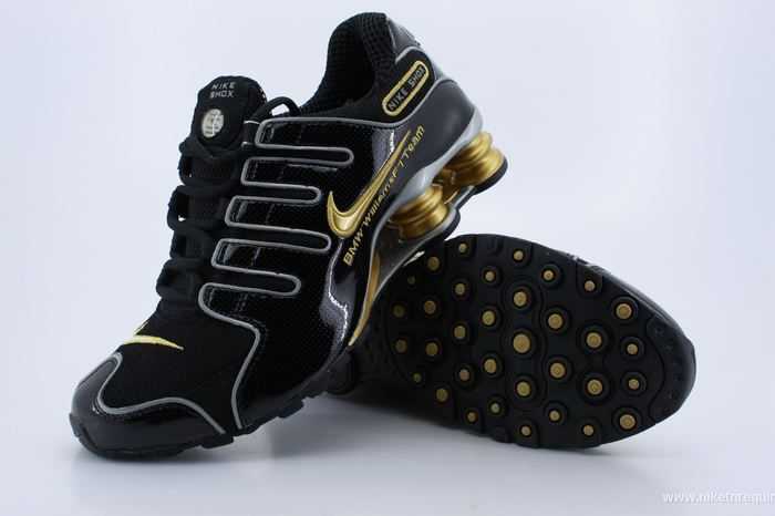 dore et noir Nike Shox NZ (2)